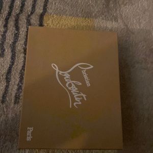 Black spiked hi top Christian Louboutin